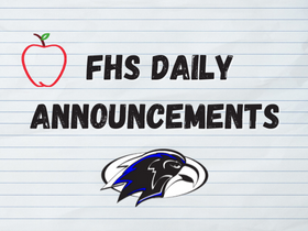  Daily Announcements